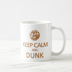 Behalt der Tasse Calm und Dunk