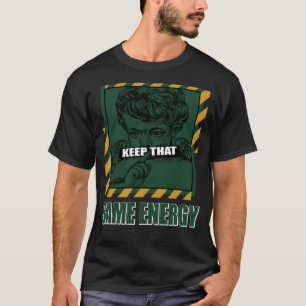 Behalt derselben Energie JD 1 Mid Sonics Noble Gre T-Shirt