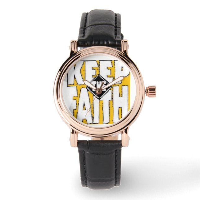 behalt des Glaubens Armbanduhr (Vorderseite)
