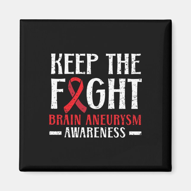 Behalt des Kampfes gegen Aneurysma Aneurysma Bewus Magnet (Vorne)