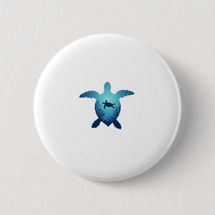 Behalt des Meeres Plastikfrei Rett der Meeresschil Button
