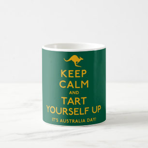Behalt dich ruhig und dreh dich selbst auf! kaffeetasse