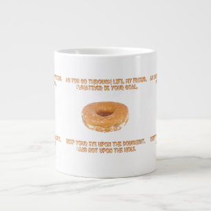 Behalt dir das Auge auf die Donuts Jumbo-Tasse