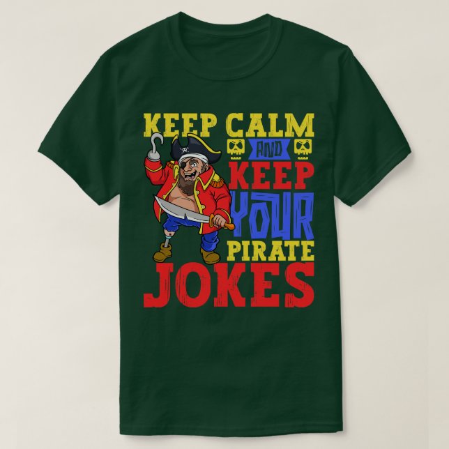 Behalt dir Jokes-Beinprothese T-Shirt (Design vorne)