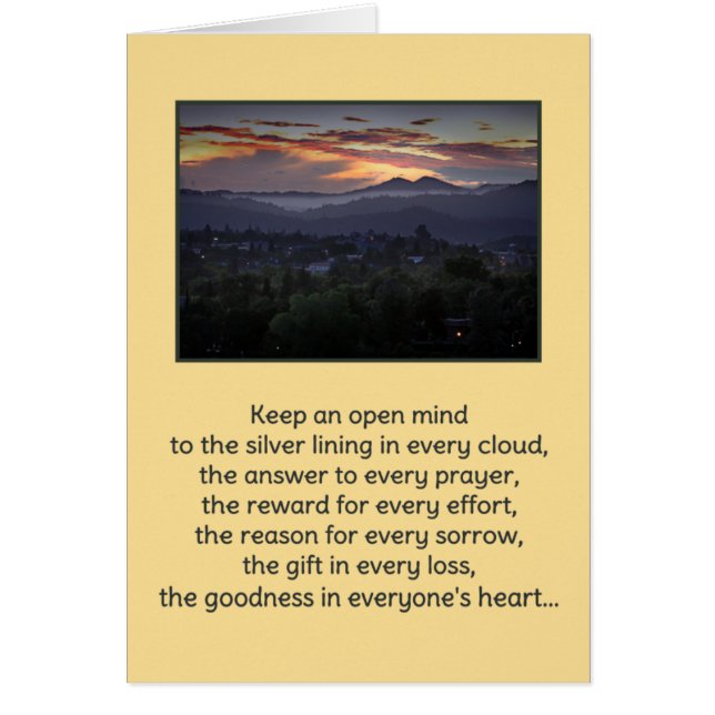 Behalt einen offenen Geist... (Vorne)