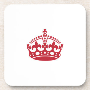 Behalt einer ruhelosen, roten Siegskrone Untersetzer