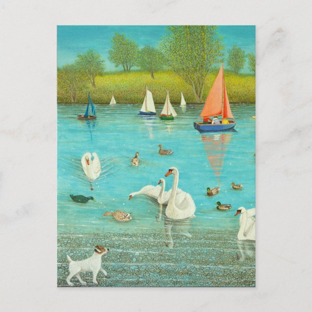 Behalt eines beobachtenden Auges 2013 Postkarte (Vorderseite)