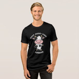behalt eines moovellierenden vorwärts-Design-T - S Tri-Blend Shirt