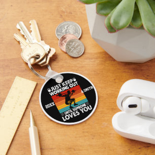 Behalt einfach, bis jemand Lieben macht, Schlüsselanhänger