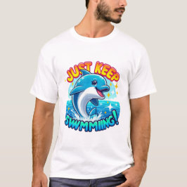 Behalt einfach die Dolphin T-Shirt