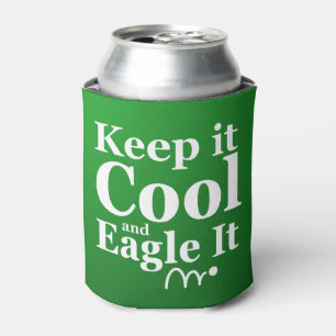 Behalt es Cool und eagle Es Golf Club Name Name Dosenkühler