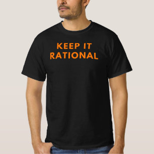 Behalt es rational   Funny Math Teacher Quote Gesc T-Shirt