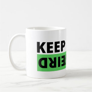 Behalt es seltsam kaffeetasse