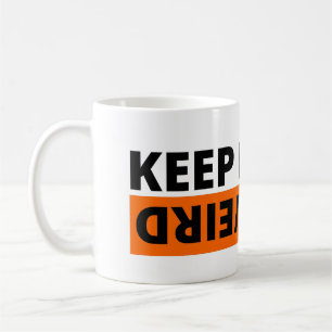 Behalt es seltsam kaffeetasse