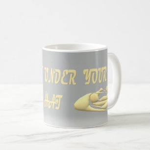 behalt es unter deinem Hutschutzdesign Kaffeetasse