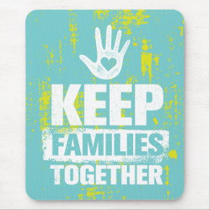 Behalt Familien zusammen Mousepad