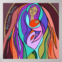 Behalt Families Together - Madonna for Large Poste