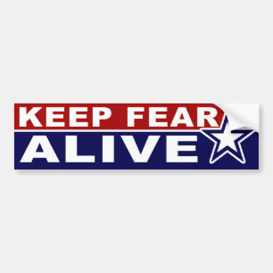 Behalt Fear Alive Autoaufkleber