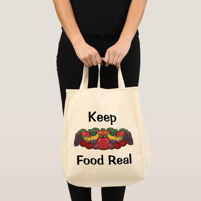 Behalt Food Real Tragetasche (Vorderseite (Produkt))