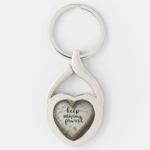Behalt Forward - Twisted Heart Keychain Schlüsselanhänger