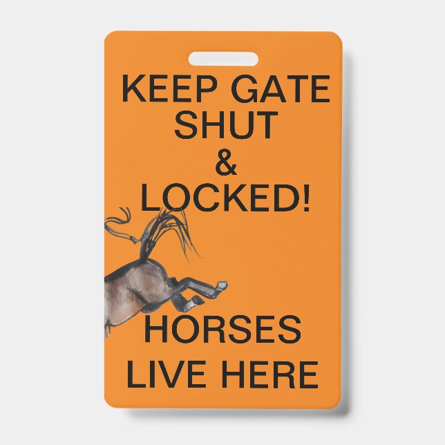 BEHALT GATE SHUT! AUSWEIS (Vorderseite)