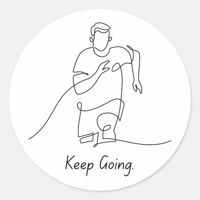 Behalt Going - Aufkleber zur Förderung (Vorderseite)