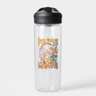 Behalt Going, Behalt Growing - Pilze & Blume Trinkflasche