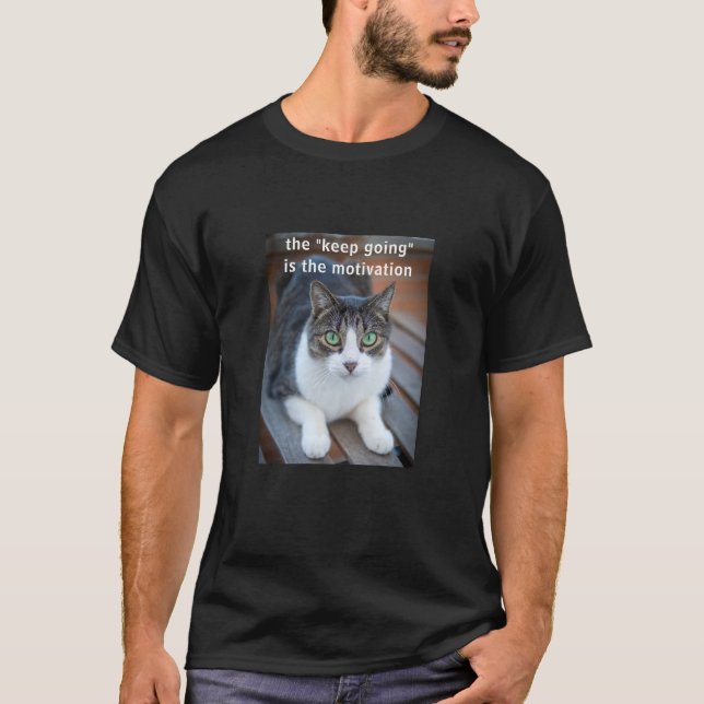 Behalt Going (dunkel) T - Shirt (Vorderseite)