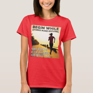 Behalt Going - Motivation für das Laufen von Fraue T-Shirt
