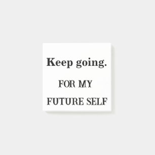 Behalt Going - Personalisierte Sticky Note Motivat Post-it Klebezettel