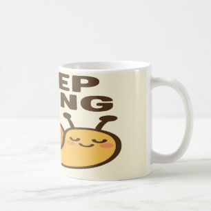Behalt Going Snail - Niedliches motivierend Design Kaffeetasse