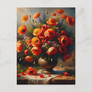 Behalt in Touch   Rote Pflaumen Postkarte