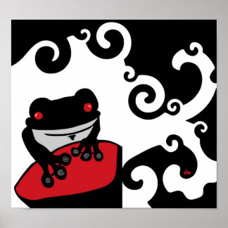 Behalt It Froggy Man Poster