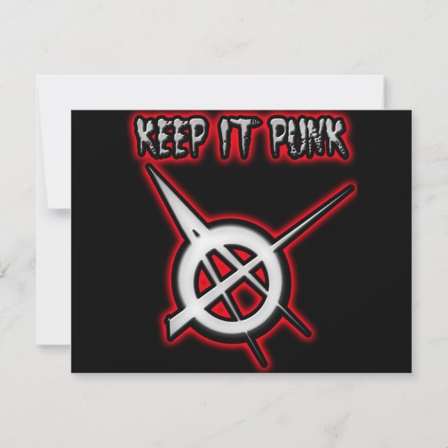 BEHALT IT PUNK ROCK (Vorderseite)