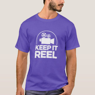 Behalt It Reel Filmmaker Freunde T-Shirt