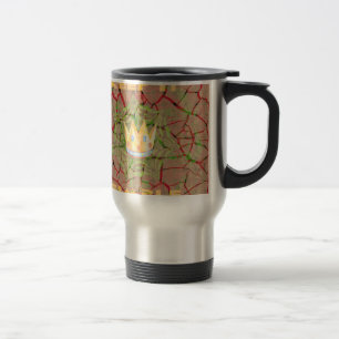 Behalt It Simple: Cracked Earth Royal Clarity Art Reisebecher