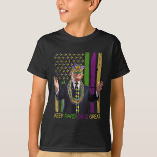 Behalt Mardi Gras Great Funny Trump Mardi Gras 202 T-Shirt