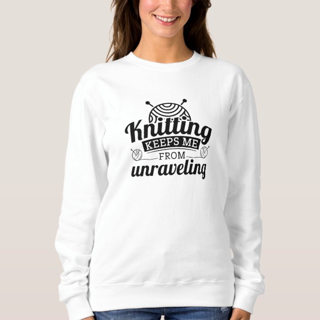 Behalt mir vom Entwirren Sweatshirt (Vorderseite)