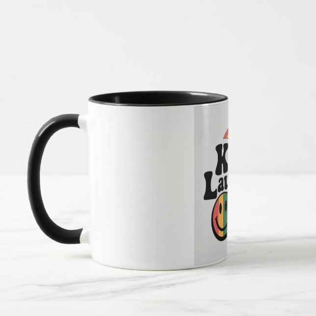 Behalt mit Lachen Tasse (Links)