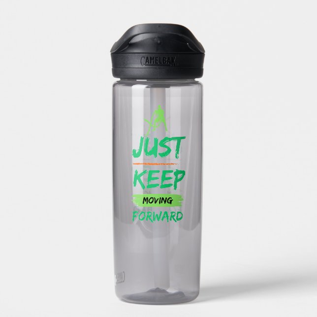 Behalt Moving Forward Sports Water Flasche (Rückseite)