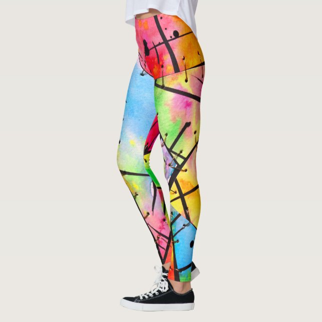 Behalt oder entwirft eigene Leggings (Links)