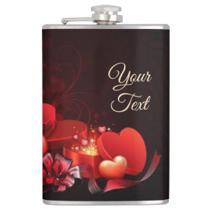 Behalt oder erstelle deinen eigenen Flask, 6 oz. H Flachmann