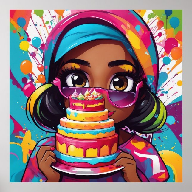 Behalt oder gestalte dein eigenes Poster (Vorne)