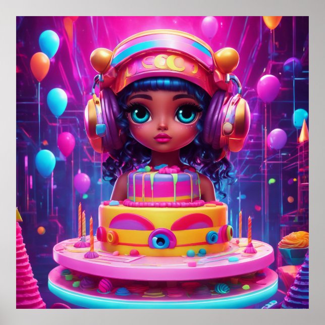 Behalt oder gestalte dein eigenes Poster (Vorne)