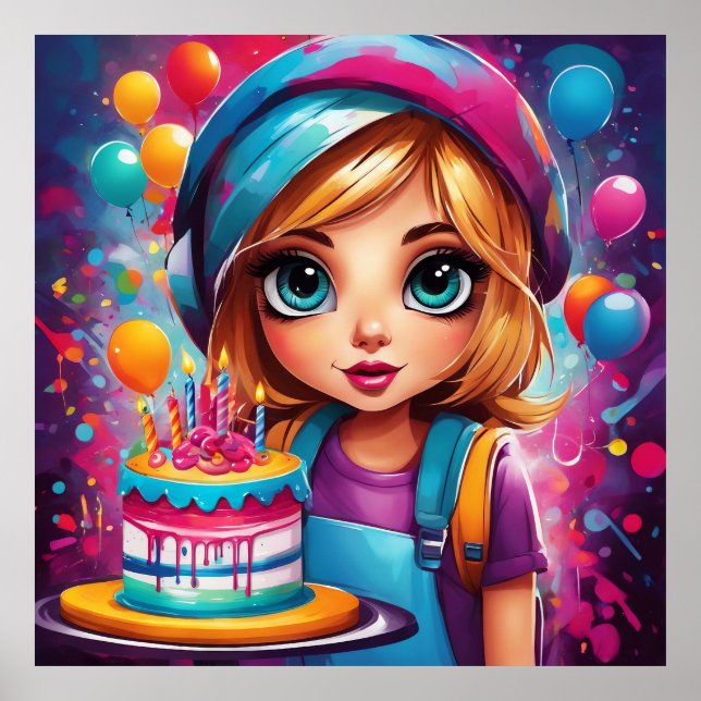 Behalt oder gestalte dein eigenes Poster (Vorne)