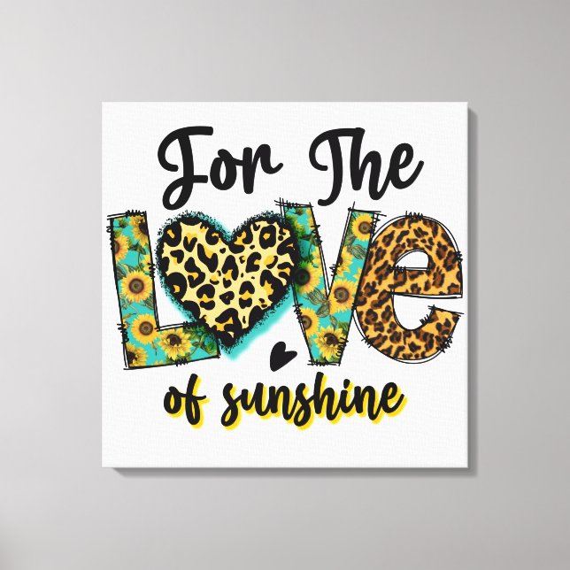 Behalt oder gestalte deine eigene : Leinwand (Glan (Vorderseite)