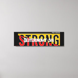 Behalt oder gestalte deine eigene — Leinwand (Glan