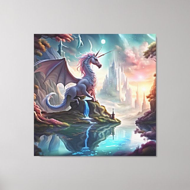 Behalt oder gestalte deine eigene Leinwand (Glanz) (Vorderseite)