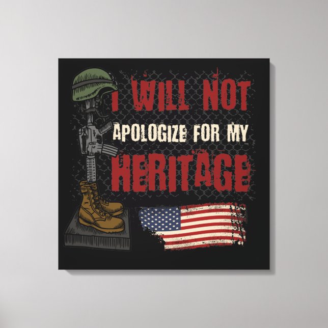 Behalt oder gestalte deine eigene Leinwand (Glanz) (Vorderseite)