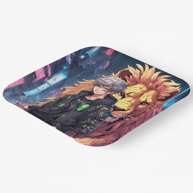 Behalt oder gestalten Sie Ihr eigenes - Paper Tell Pappteller (Gewinkelt)